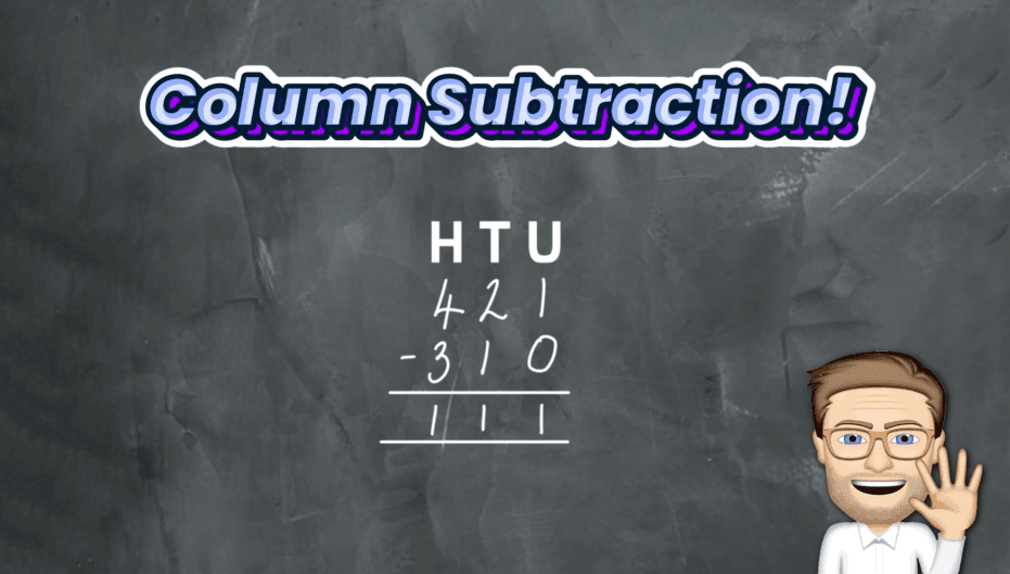 #1. Column Subtraction