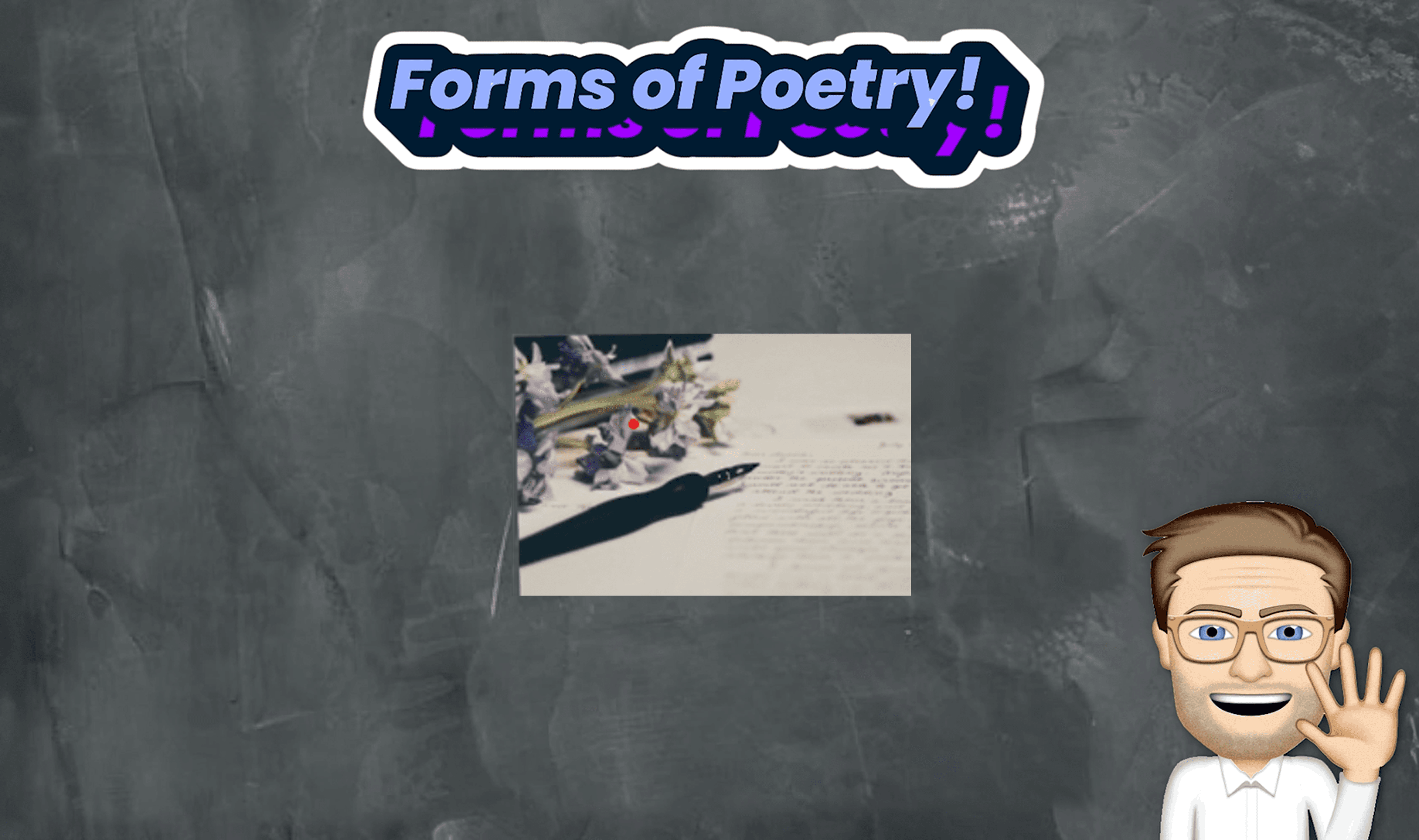 #4. Forms of Poetry