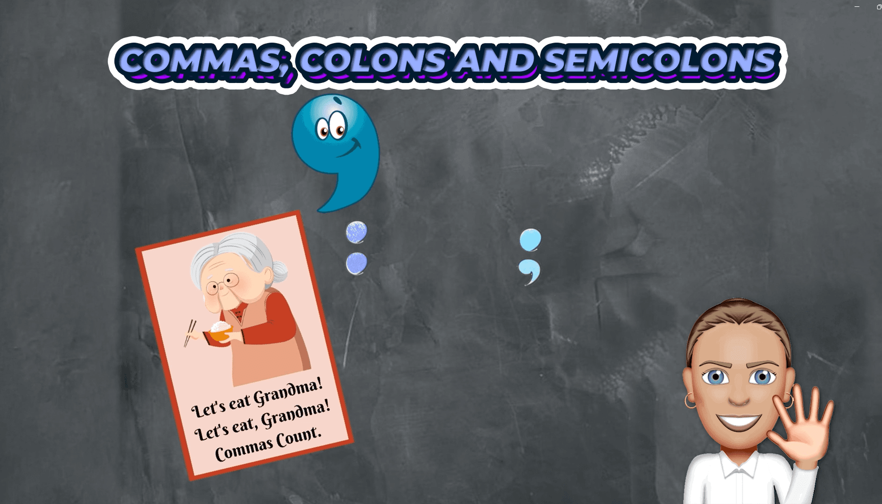 #4. Commas, Colons and Semicolons (3 Lessons)